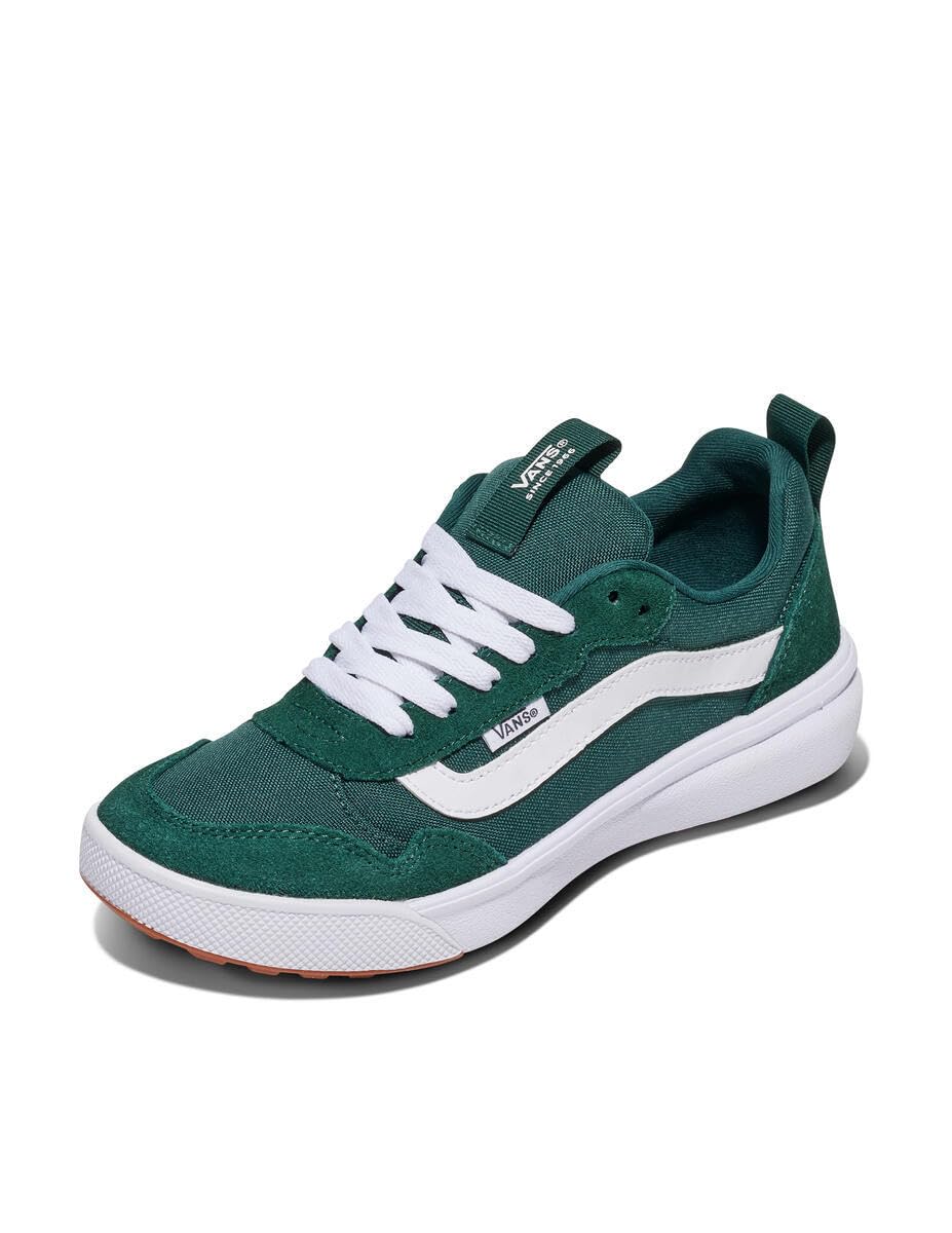 Vans Women's Range EXP Shoe | Athletic Fashion Sneakers for Walking, Hiking & Everyday Wear, Suede/Mesh Emerald, 6.5 Image