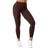 Kamo Fitness Serenity No Front Seam Leggings 25" Inseam Yoga Pants High Waisted Soft Workout Tights