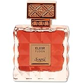 Sapil Elixir Fusion Unisex Eau De Parfum – Floral Fruity Blend with Biscuit, Vanilla & Cinnamon – Long-Lasting Luxury Niche Perfume for Men & Women – 3.38 oz