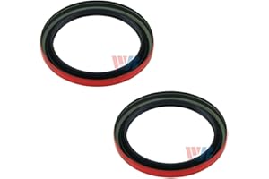 NEWPARTS Pair Set of 2 Front Inner WJB Wheel Seals Kit for Chevy Cadillac GMC Isuzu RWD