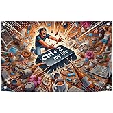 3x5 Ft Polyester Flag with 4 Brass Grommets - Ctrl + Z My Life Cool Single Sided Banner for Wall Home Decor - Funny College Dorm Poster for Outdoor or Indoor Use - Party Room Art or Office Decoration