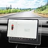 LMZX Tesla Model Y Model 3 Matte Screen Protector Anti-Glare 15" Center Control Touchscreen Car Navigation Touch Tempered Gla