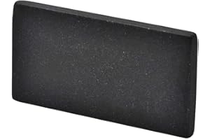 ASIXXSIX 10K/14K/18K/22-24K Testing Stone, S/L Metal Testing Stone, Testing Platinum for Testing Gold Testing Silver for Testing Jewelry(large)