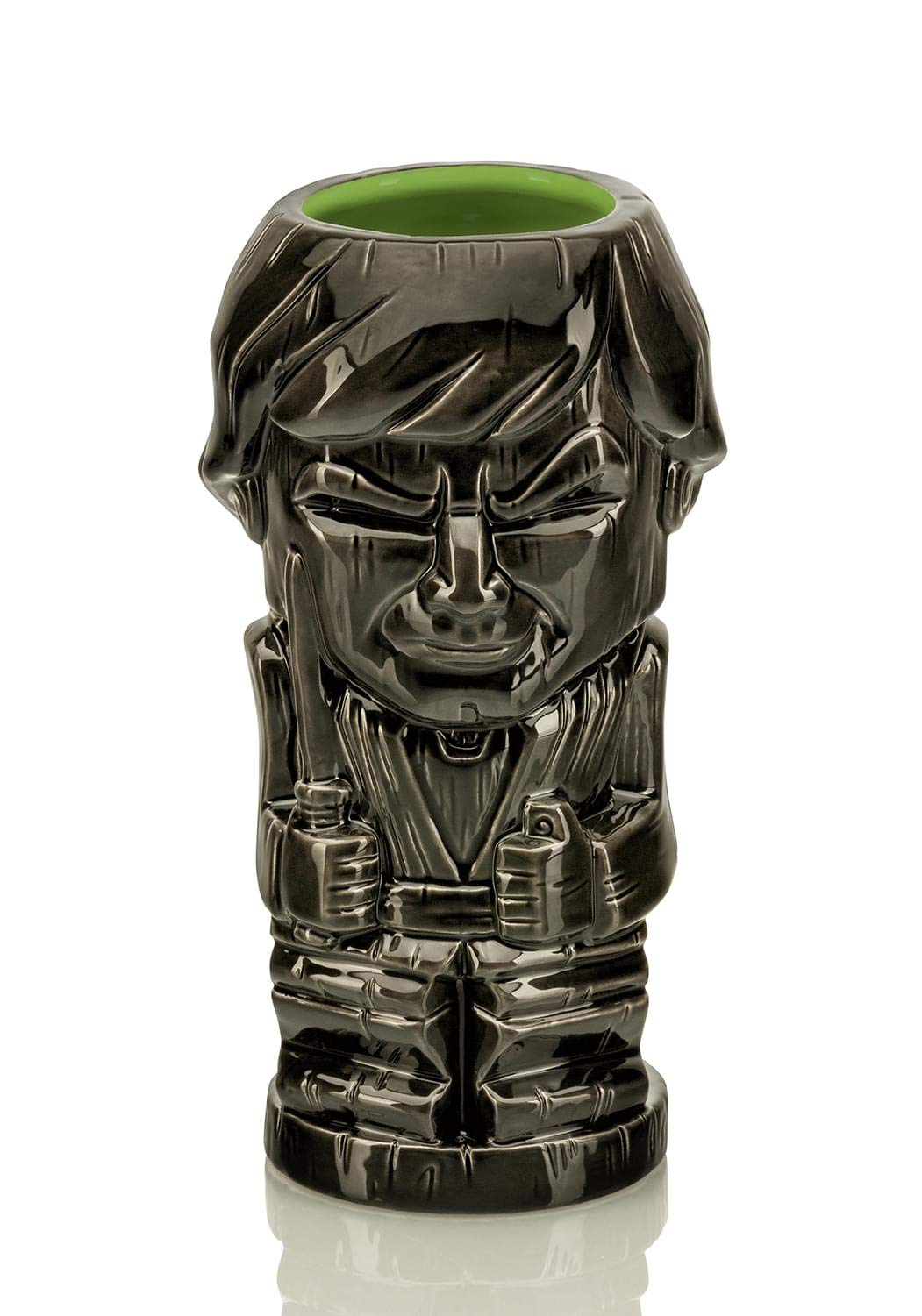 Geeki Tikis Star Wars Luke Skywalker Mug | Official Star Wars Collectible Tiki Style Ceramic Cup | Holds 19 Ounces