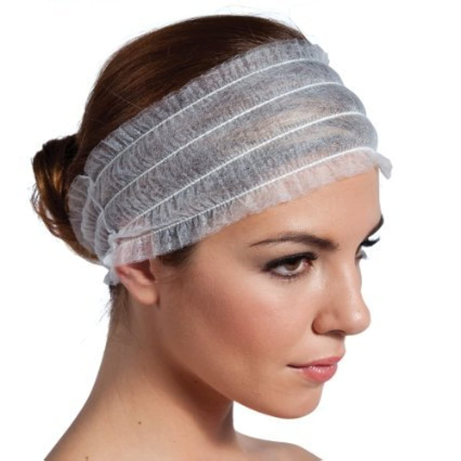 Huini Disposable Spa Non-Woven Headbands , lot of 98