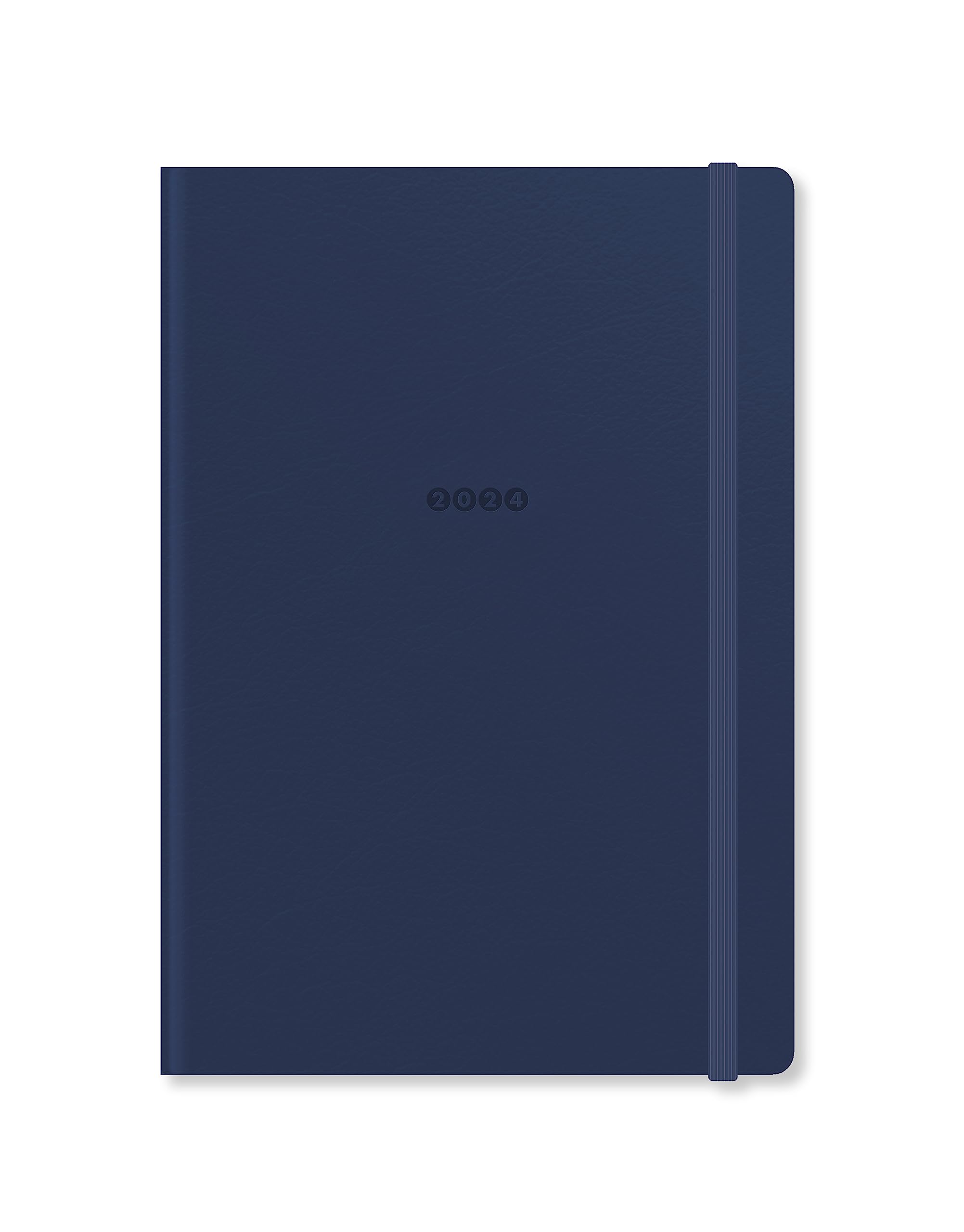 Letts Edge A5 week to view with notes 2024 diary - Navy