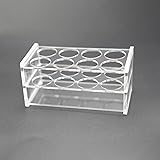 LSVERDE 1 pcs Acrylic Test Tube Rack 8 Wells for