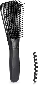 BESTOOL Detangle Hair Brush for Black Natural Hair Curly 3/4abc Texture view 5