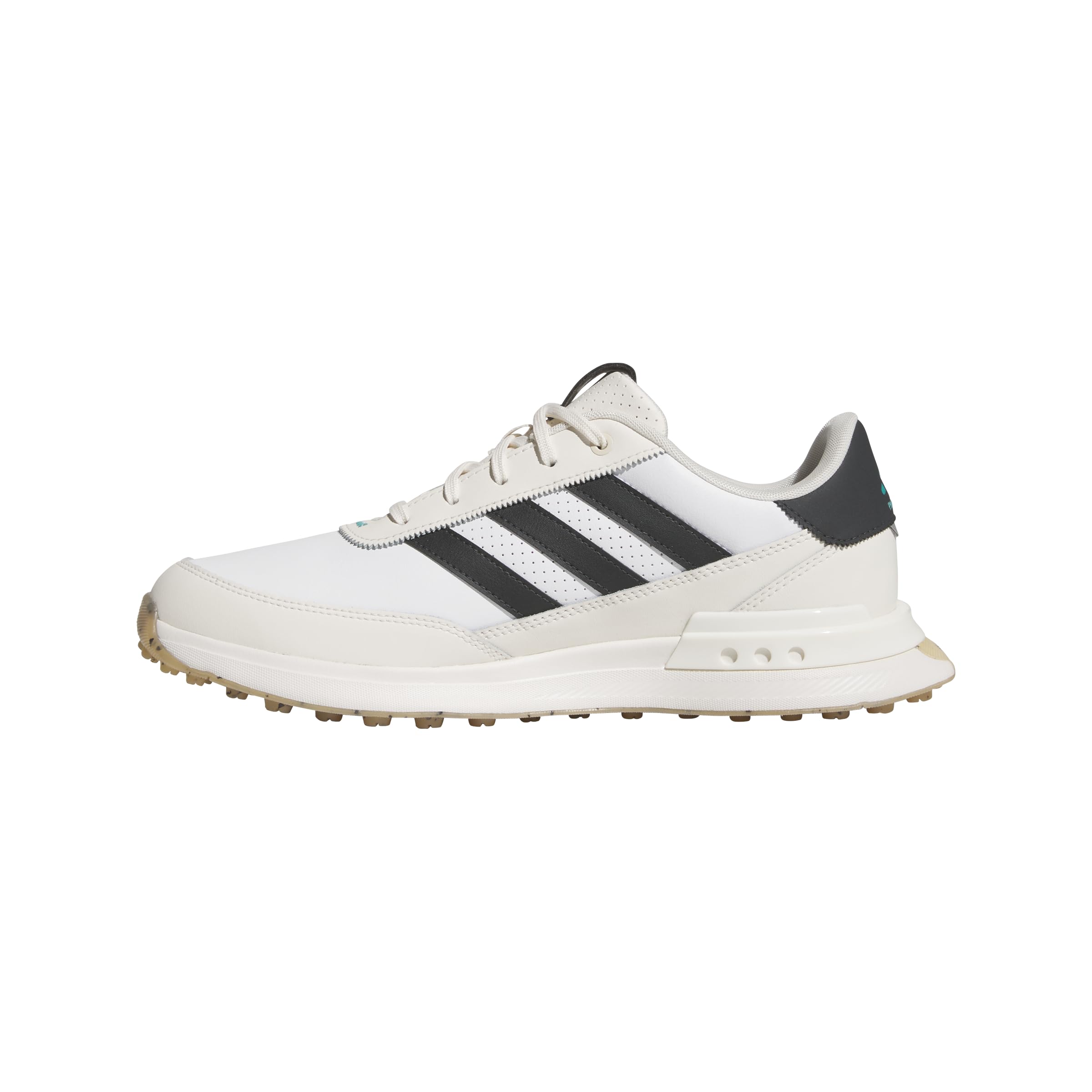 Adidas Men's S2G 24 Leather Spikeless Golf Shoes, Footwear White/Carbon/Chalk White, 10 Image Adidas Men's S2G 24 Leather Spikeless Golf Shoes, Footwear White/Carbon/Chalk White, 10 Image