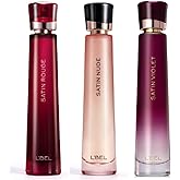 L'Bel Satin 3 Piece Set Parfum/Perfume Femenino 50 ml / 1.7 fl.oz. each