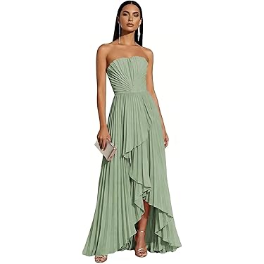 green emerald velvet dress Best Spring Dresses on Amazon Under $50—Including Wedding Guest Looks main image 1