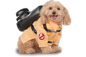 Ghostbusters: Ghostbusters Pet Costume for For Dogs or Cats by Rubies, Medium