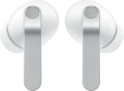 Galaxy Buds4 Pro, Auriculares Bluetooth, Audio Hi-Fi, Cancelación de Ruido Adaptativa, Llamadas súper claras, Agente IA, Garantía del Fabricante 3 Años+1 Año Extra, Blanco (Versión Española)
