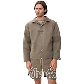 Rhude Men's Logo Coaches Jacket