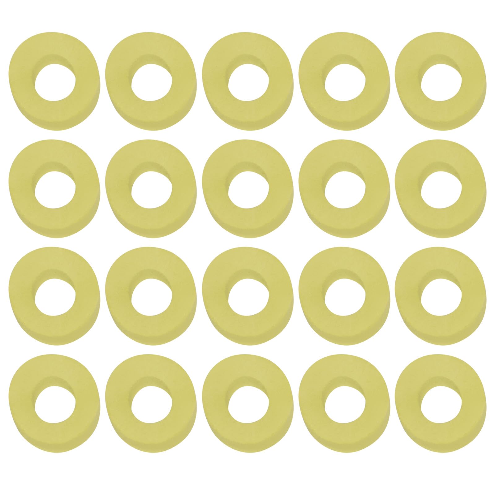 eMagTech 1300Pcs 2mm Bait Bands Rubber Pellet Bands Fishing Rubber Band for 2-6mm Red worm Bait Particles Carp Coarse Fishing Yellow