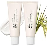 Relief Sun Organic Sunscreen SPF50+,Rice and Probiotics PA++++Korean Cream Care | Korean Skin for All Skin Types | UV Defens Nourishing Skin Protection (2) (2PCS)