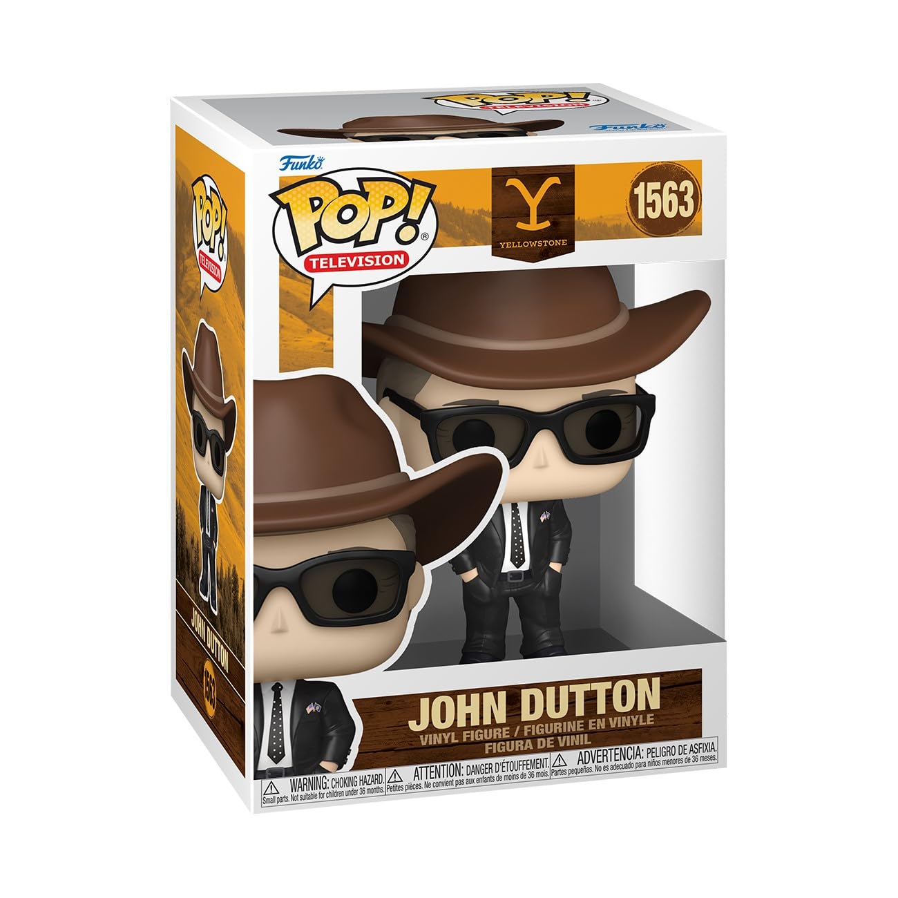 Funko Pop! TV: Yellowstone – John Dutton - Collectable Vinyl Figure - Gift Idea - Official Merchandise - Toys for Kids & Adults - TV Fans - Model Figure for Collectors and Display