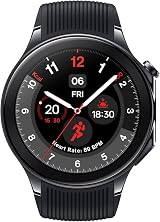 OnePlus Watch 2 Black Steel 32GB 100-Hour Battery Sapphire Health Fitness Wear view 1
