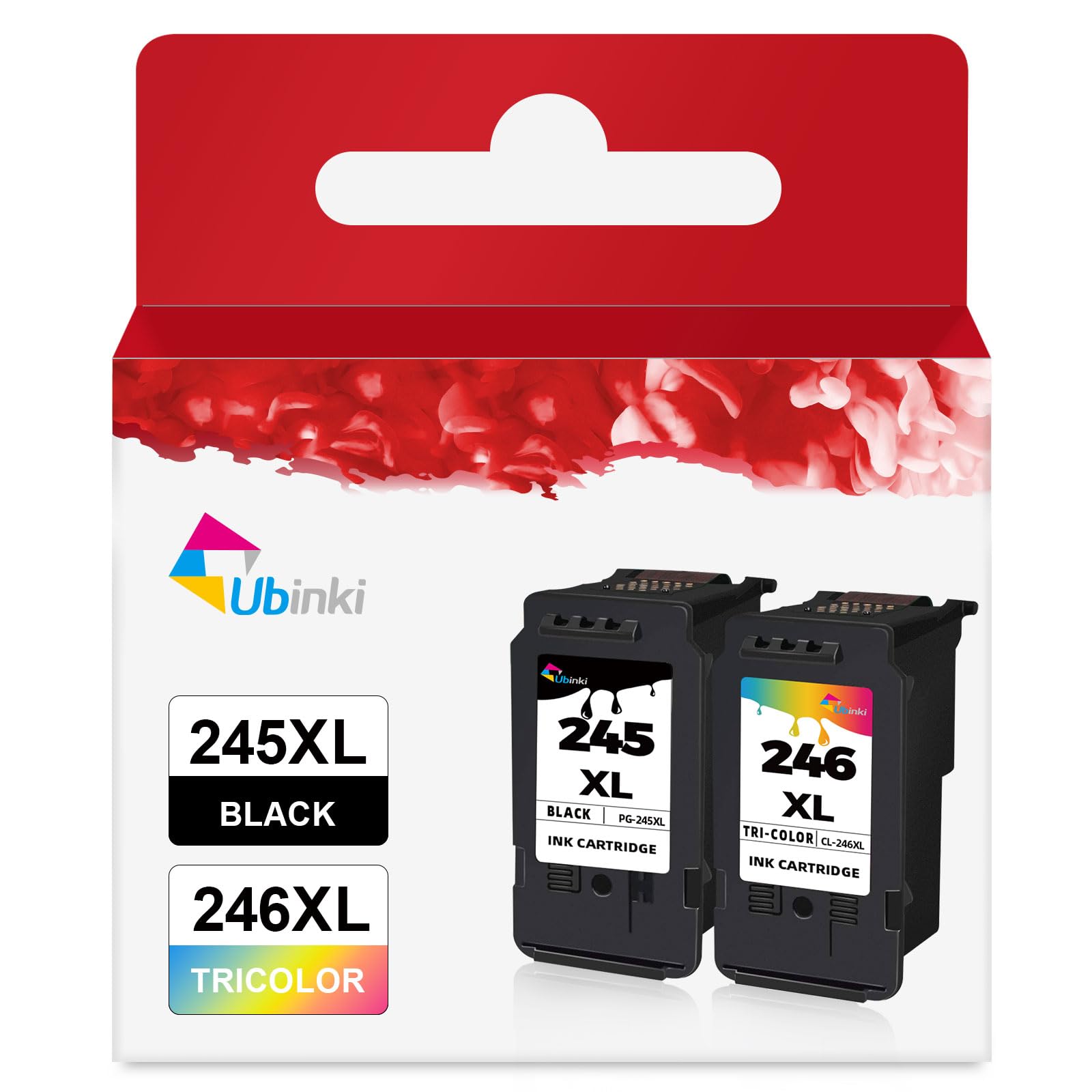 Canon 245 246 XL 2PK PG-245XL CL-246XL Black Color Ink Combo For
