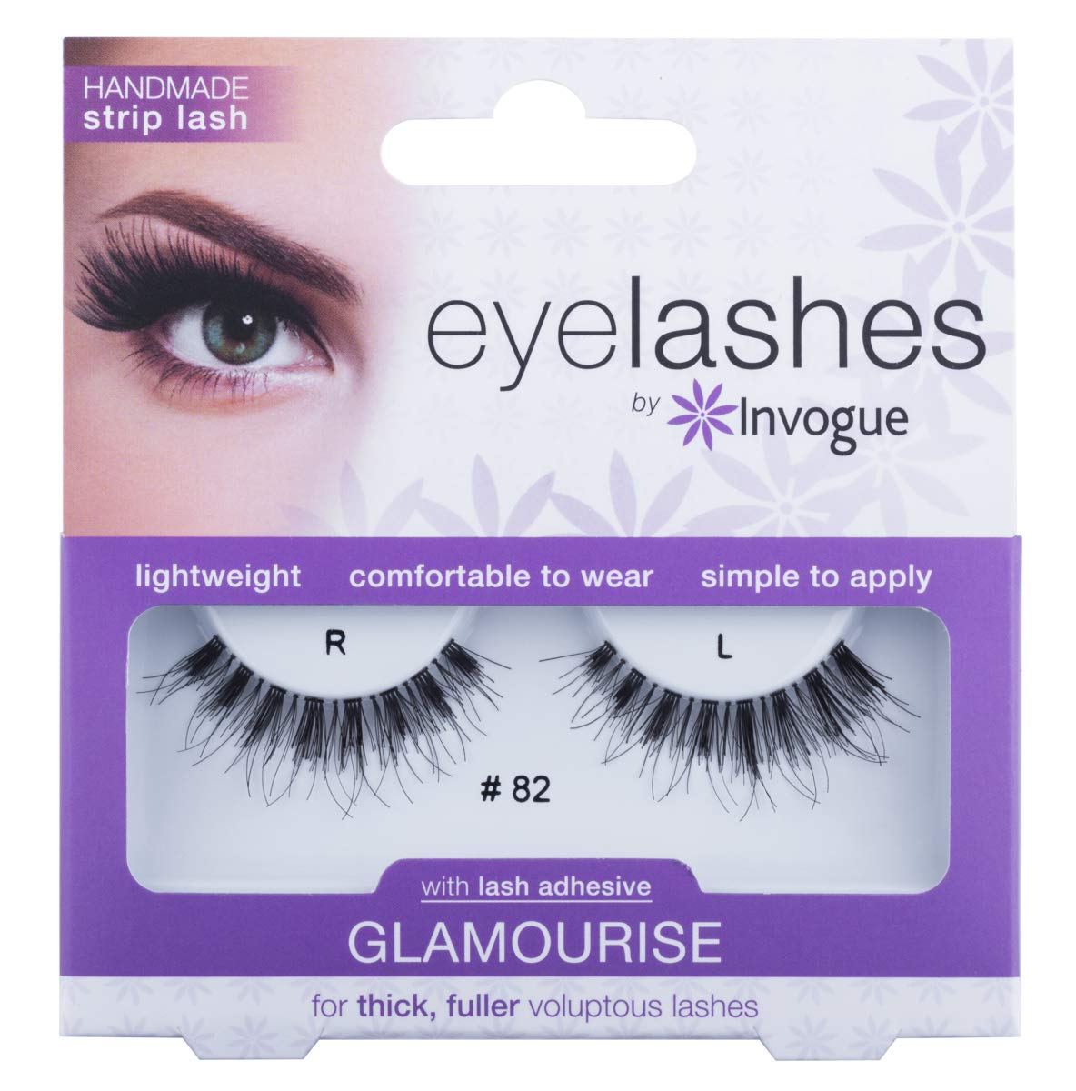 Invogue Invogue Glamourise False Eyelashes #82