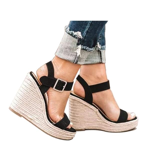 VICKI·VICKI WOMEN’S WEDGES SANDALS PLATFORM WEDGE HEELS ESPADRILLES...
