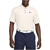 Nike Tour Men's Dri-FIT Golf Polo (FZ7483-104, Light Orewood Brown/Black)