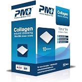 Premier Medical Collagen Wound Dressing 1 in x 1 in (10 Dressings)