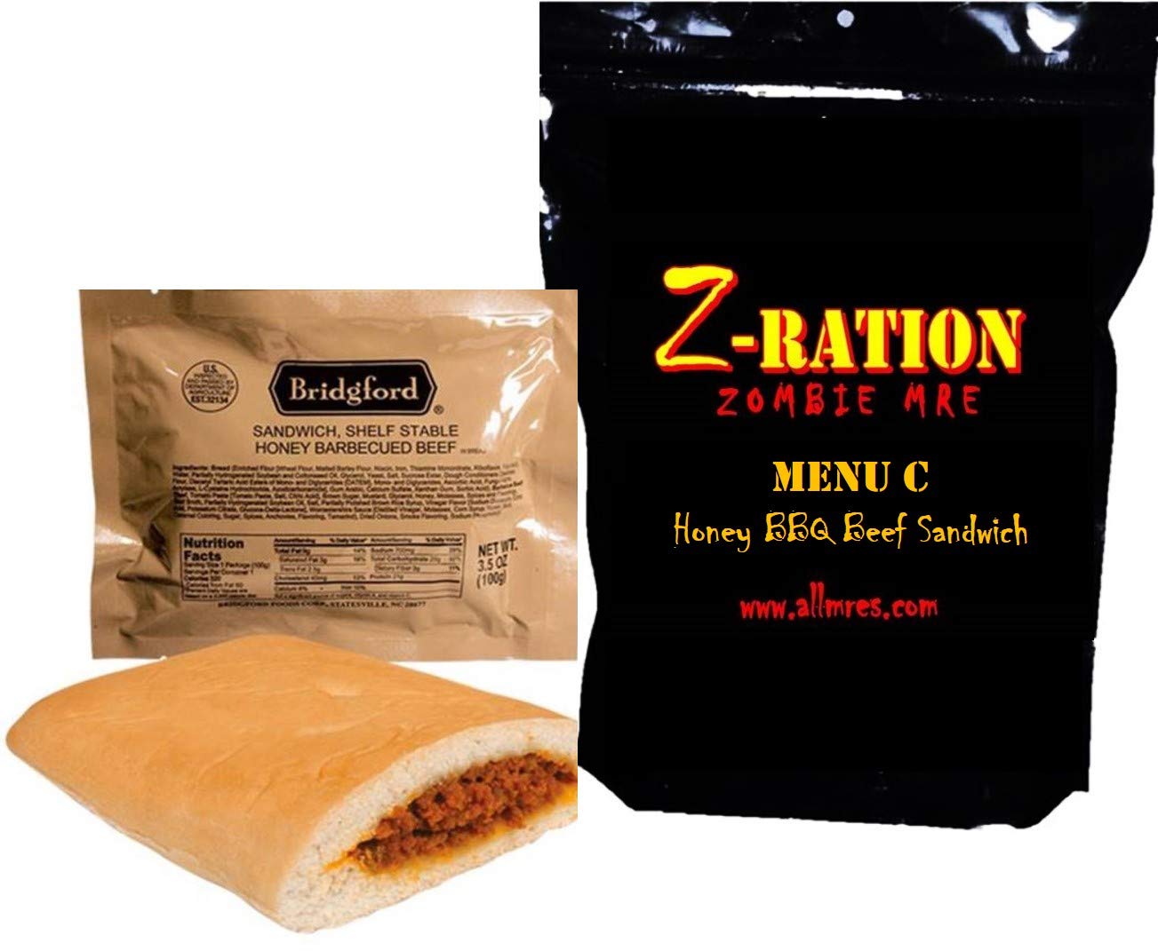 Mua MRE Z-Ration (Zombie MRE) Custom Meals Ready to Eat! (MENU C ...