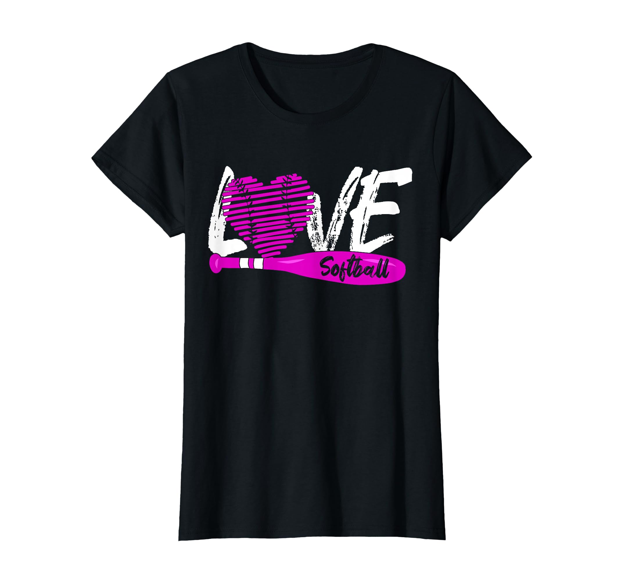 Photo 1 of ****STOCK PHOTO SIMILAR TO ITEM****
Softball Graphic Saying Girls and Women T-Shirt Girls Large