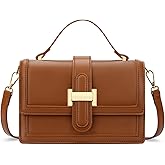 KKXIU Crossbody Bags for Women - Top Handle Purses for Lady, Leather Handbags Shoulder Clutch with Adjustable Shoulder Strap