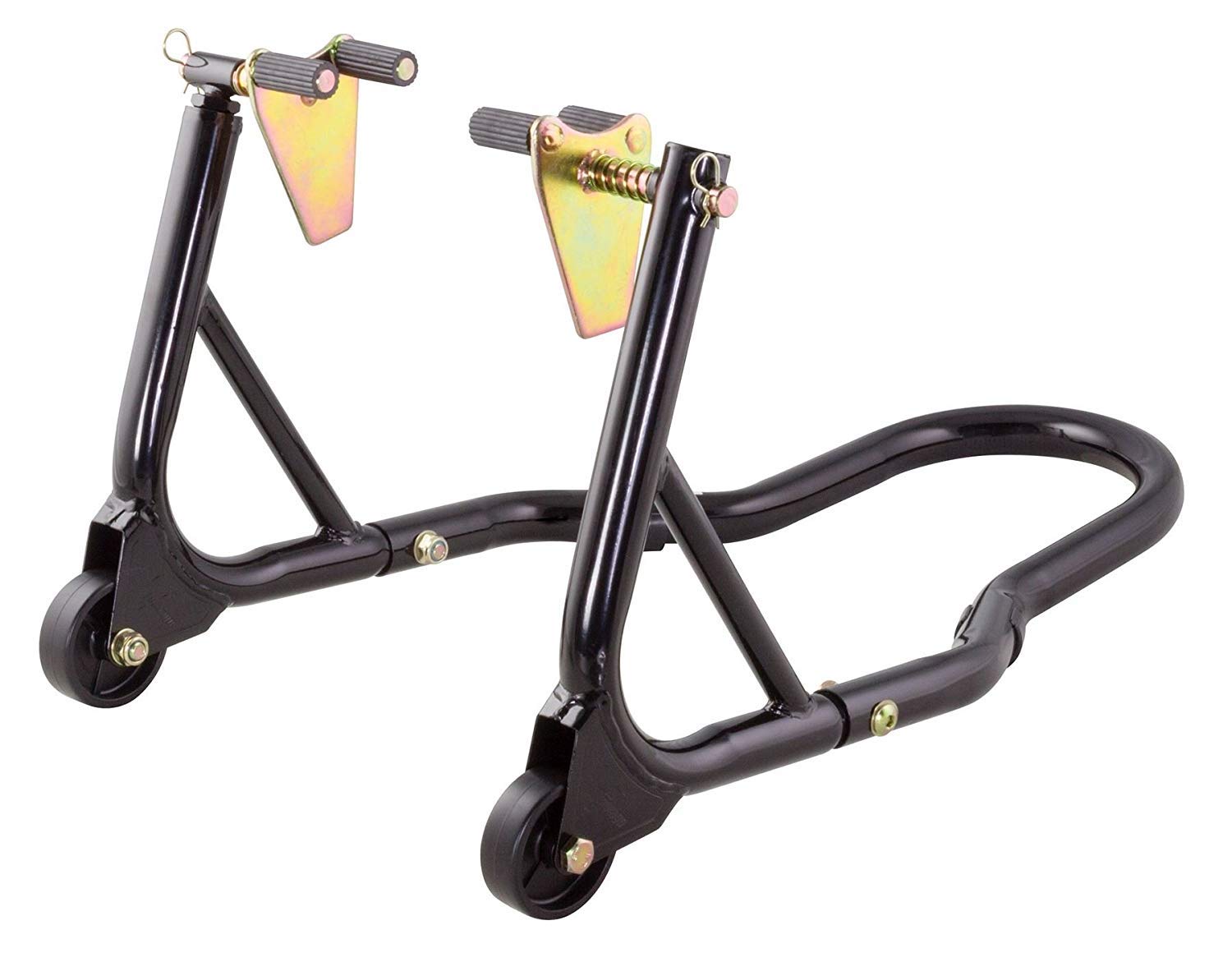 MotoGP Round Tubing Front Track Paddock Stand - Black