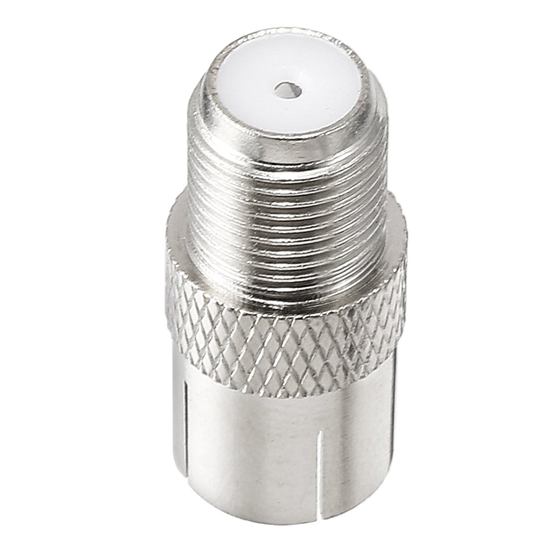 sourcing map Silver Tone BSP F Female to PAL Female Jack Adapter Connector, 1pc BSP F Female to PAL Female - Image 5