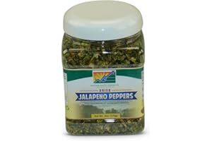 Mother Earth Products Dried Jalapeno Peppers, 6 oz Jar