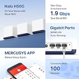 MERCUSYS Halo H50G Pack 2 Wireless Access Point view 3