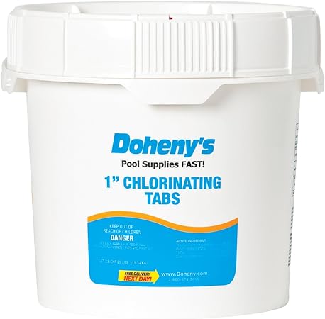 Amazon Com Doheny S Swimming Pool Chlorine 1 Tablets 25 Lb