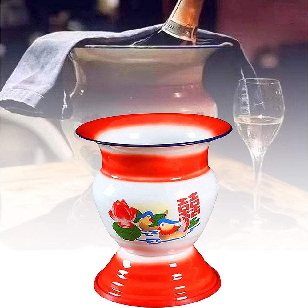 1960S Chinese Traditional Fruit Basket, Chinese Antique Enamel Bowl Kitchen Dinning Table Decor