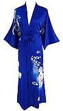 Ledamon Women's Kimono Long Robe - Classic Floral
