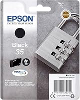 Epson 35 Black Claria Photo HD Ink Cartridge 16ml Genuine WF-4720 WF-4730