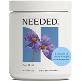 Needed. Perimenopause Supplement for Women, 30 Servings | Perimenopause Multivitamin for Women with Vitamin B12, Vitamin D, Magnesium &amp; Choline