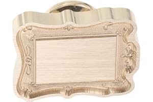 Lurrose Wax Stamp Heads: Retro Embossed Wax Seal Stamp Head with Irregular Frame Design for Wedding Invitations Envelopes