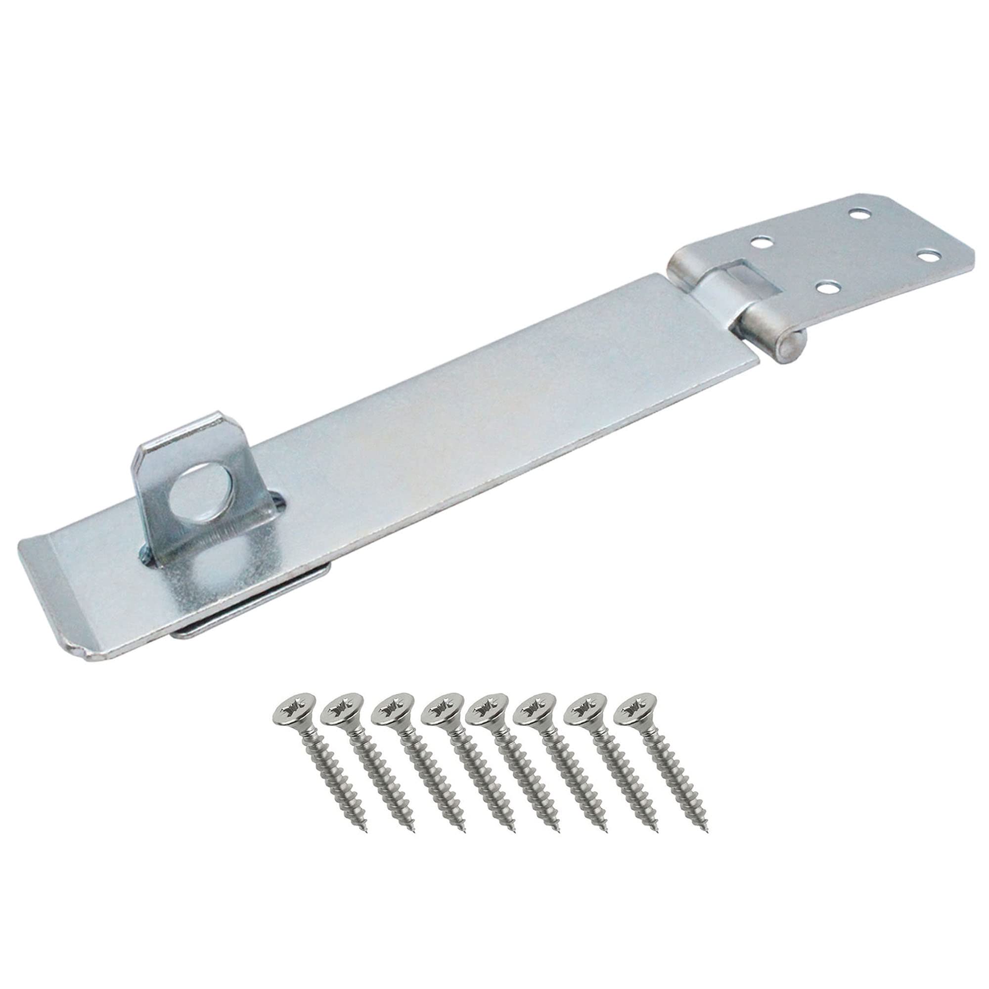 EAI Safety Pattern Hasp & Staple | 6 inch / 150mm | Anti Rust and Corrosion | Zinc