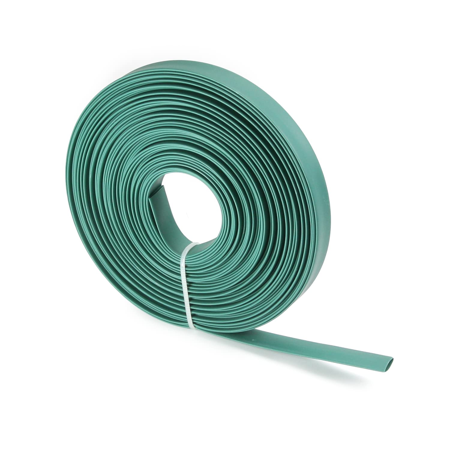 Othmro 1pc Heat Shrink Tubing, 7mm ID Shrink Tube Electric Insulation Tube, 2:1 Ratio Heat Shrink Sleeving Cable Protector—Green (Length: 10m)