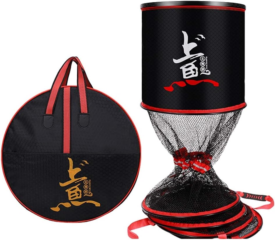 Outdoor Fishing Net Bag, 45CM/3M Fish Cage, Nylon Coated Mesh Cloth