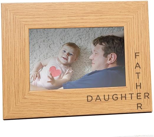 father and daughter picture frames