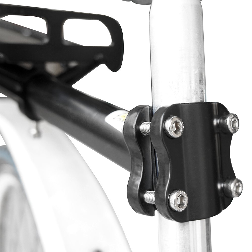 Outtag Retractable Aluminum Alloy Bike Mount Cycle Bicycle Rear Seat Post Rack (Cling-on easy install,max weight 22lb)