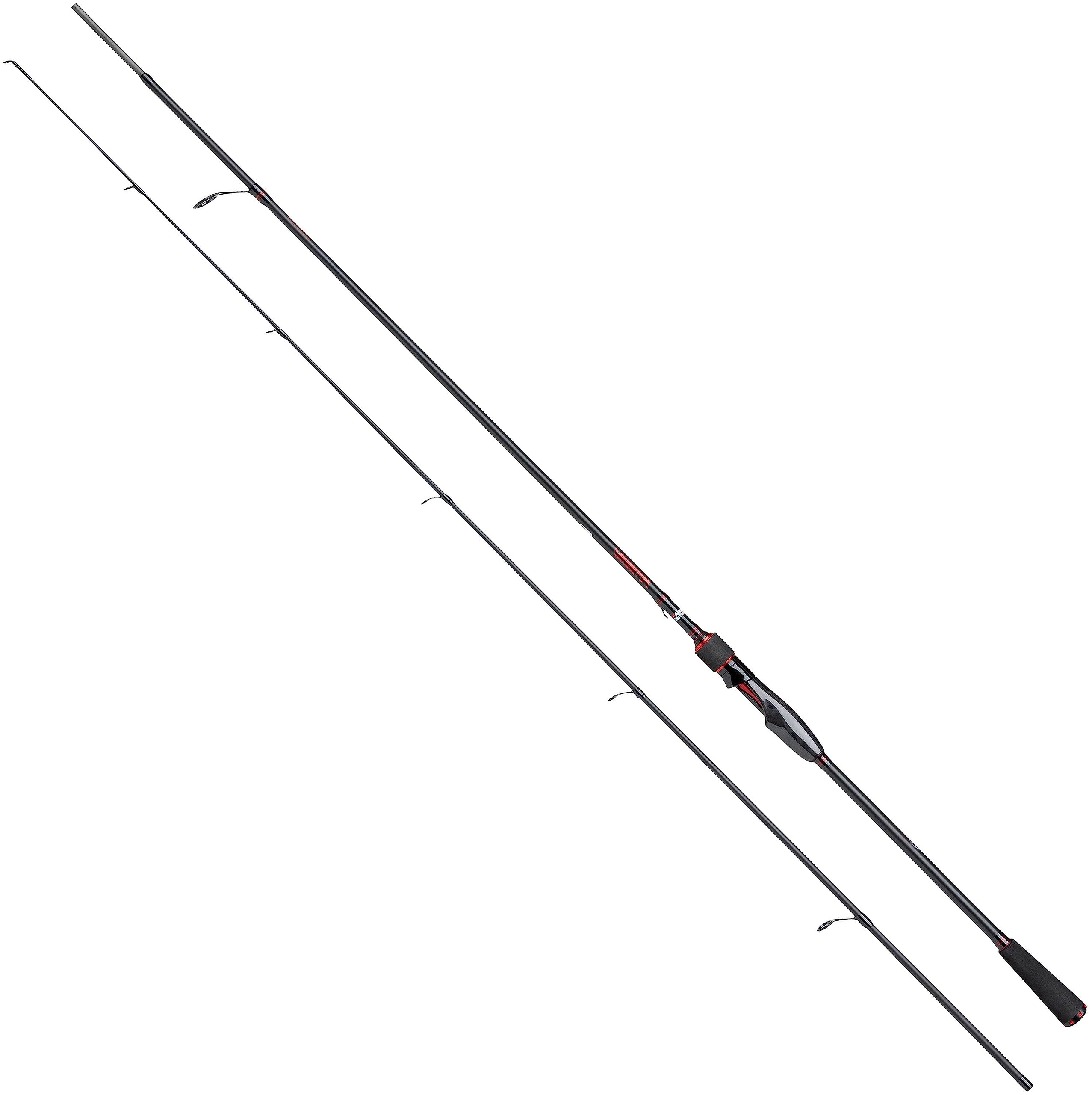 Abu Garcia Vendetta™ V3 Spinning Rod, Spin Fising Lure Rod, Spinning Rods, Predator Fishing, Pike, Perch, Zander, Trout, Unisex, Black, 2.44m | 30-60g