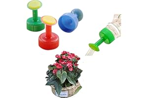 Sanyuan 5 Pack Watering Can with Coke Bottle Cap Sprinkler for Plants and Pots - Indoor Nursery and Bonsai Gardening