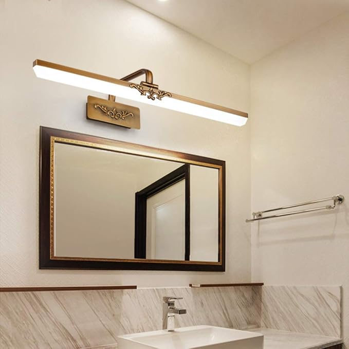 LED Bathroom Vanity Lighting, Mirror Front Lamp Bathroom Vanity Mirror