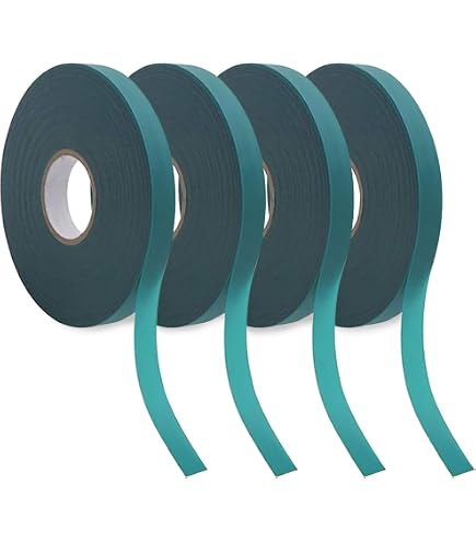 Stretch Tie Tape Non-Adhesive Plant Ribbon Garden Green Vinyl Stake Tie Tape Ali