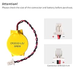 EEMB 10-Pack CMOS Battery CR2032 3V Lithium Battery